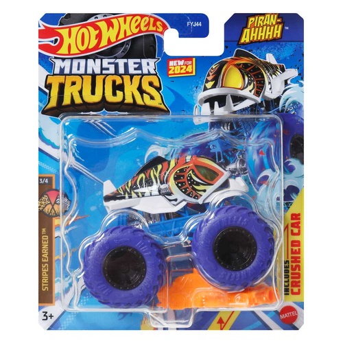 Hot Wheels Monster Trucks 1:64 Piran-Ahhh