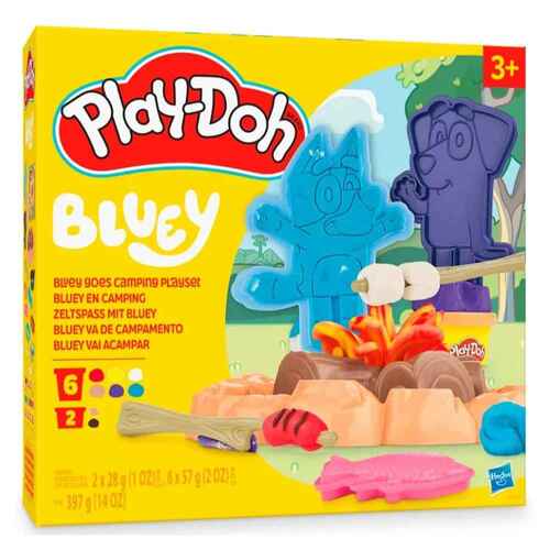 Play-Doh Bluey Goes Camping Playset