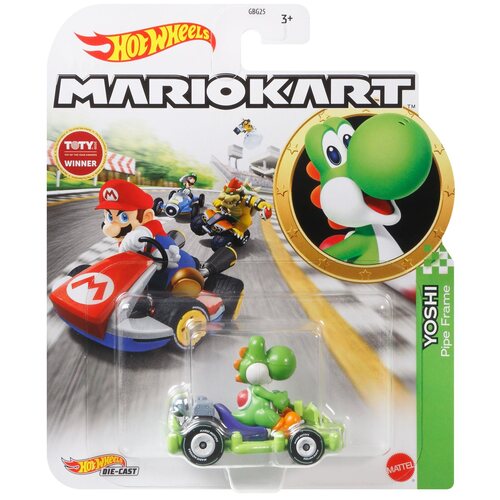 Hot Wheels Mario Kart Yoshi Pipe Frame