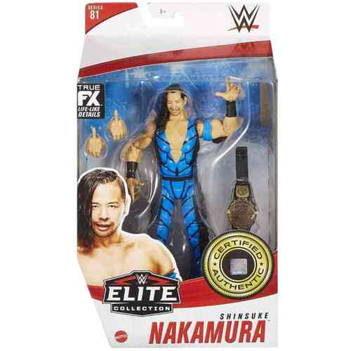 WWE Elite Collection 81 Shinsuke Nakamura Action Figure