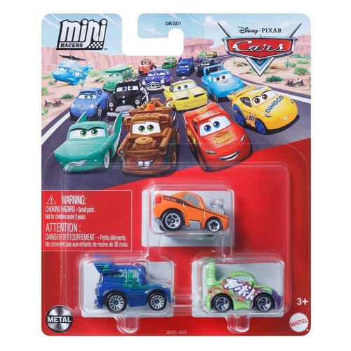 Disney Pixar Cars 3 Pack Trouble Makers Pack Mini Racers