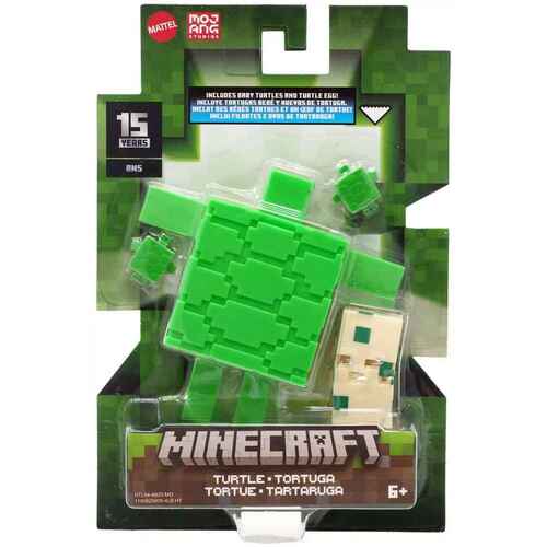 Minecraft 15th Anniversary Turtle Action Figure