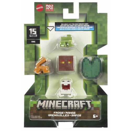 Minecraft 15th Anniversary Frogs Action Figure