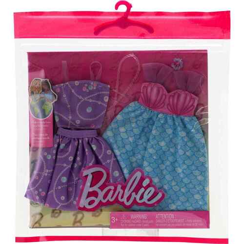 Barbie Fashion Pack Mermaid-Themed Dress Set