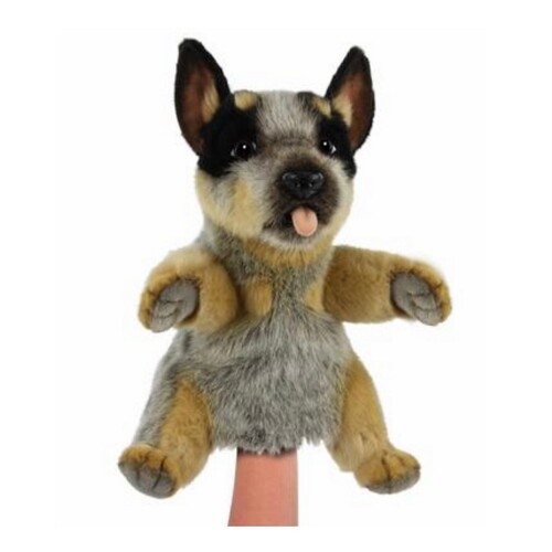 Hansa Creations Blue Heeler Dog Puppet 30cm