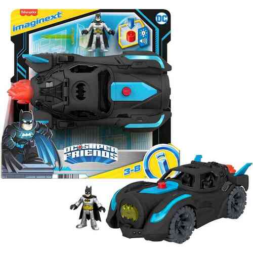 Fisher-Price Imaginext DC Super Friends Lights & Sounds Batmobile