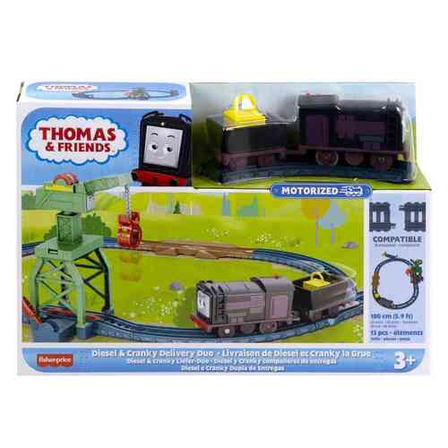 Thomas & Friends Motorized Diesel & Cranky Delivery Duo