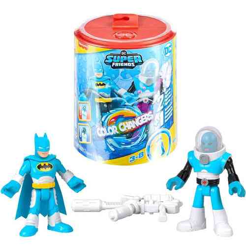 DC Super Friends Color Changers Batman + Mr Freeze