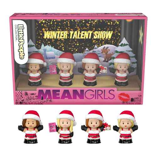 Fisher-Price Little People Collector Mean Girls Special Edition Holiday Set