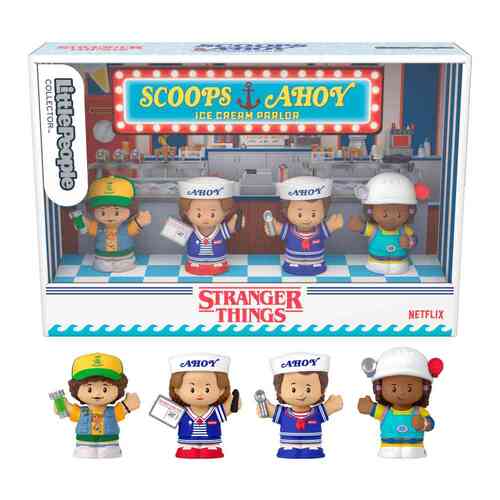 Fisher-Price Little People Collector Stranger Things Scoops Troop Special Edition