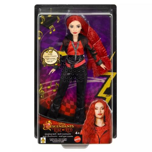 Disney Descendants The Rise of Red Doll Singing Red