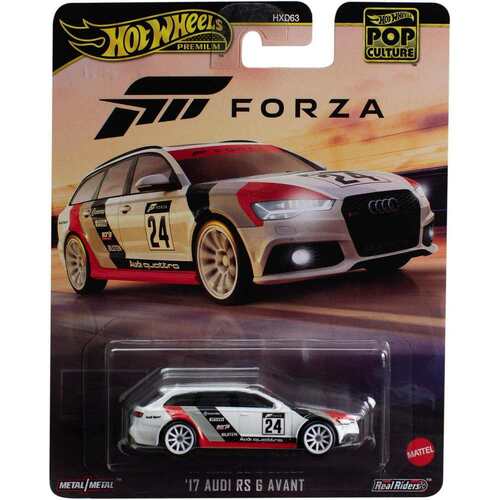 Hot Wheels Premium Pop Culture Forza '17 Audi RS 6 Avant