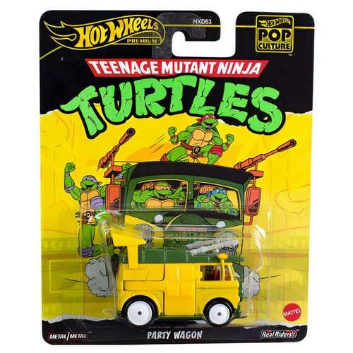 Hot Wheels Premium Pop Culture TMNT Party Wagon