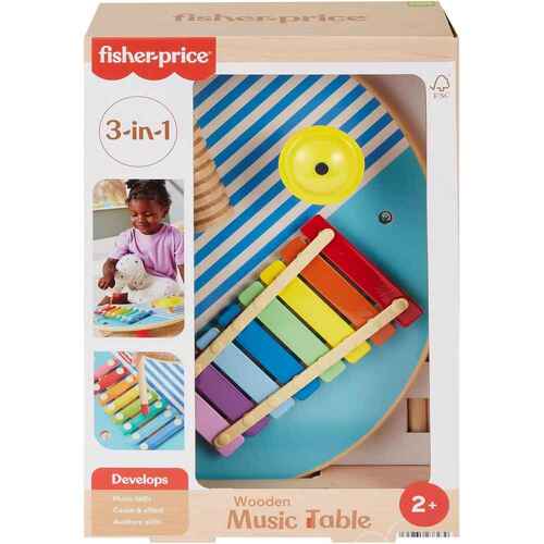 Fisher-Price Wooden Music Table