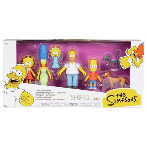 The Simpsons 2.5" 7 Pack Family Multi Pack