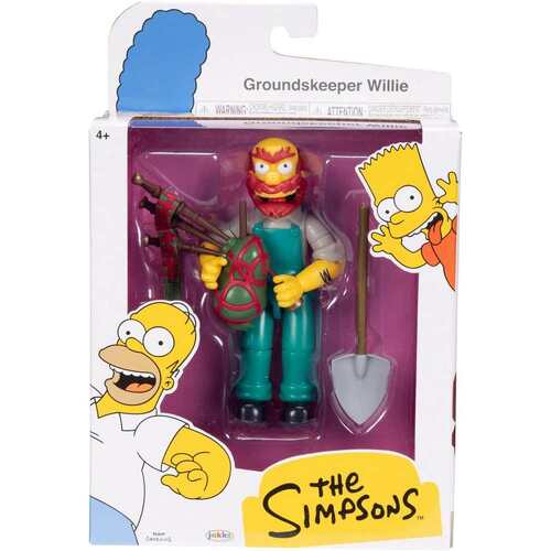 The Simpsons Groundskeeper Willie 5" Action Figure