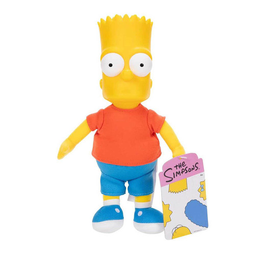 The Simpsons Basic Plush Bart Simpson