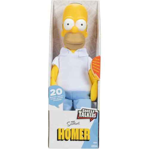 The Simpsons Shelf Talkers Homer Simpson 12" Talking Plush