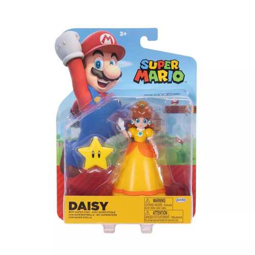 Nintendo Super Mario 10cm Daisy with Super Star Action Figure