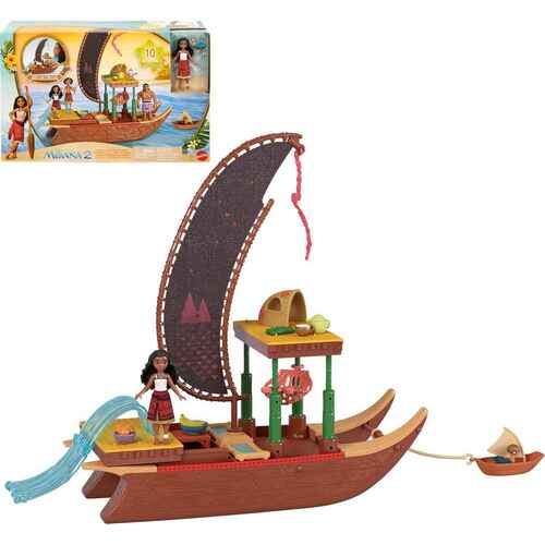 Disney Moana 2 Moana's Adventure Canoe Playset