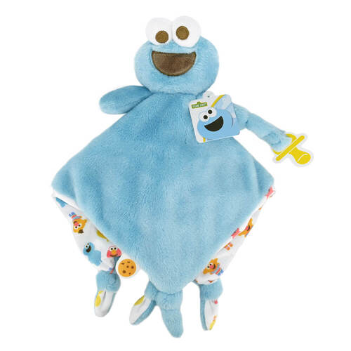 Sesame Street Cookie Monster Babys First Blanky