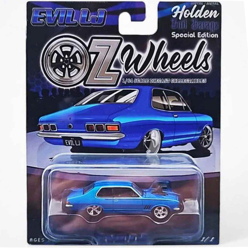 OZ Wheels 1:64 Evil LJ Torana Premium in Protector