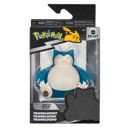 Pokemon Translucent Snorlax Battle Figure