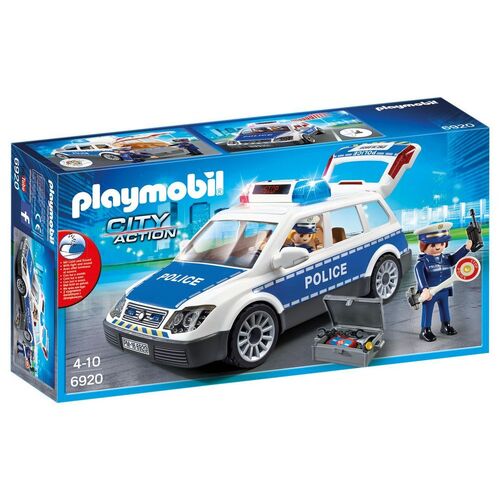 Playmobil City Action Police Car with Lights & Sounds