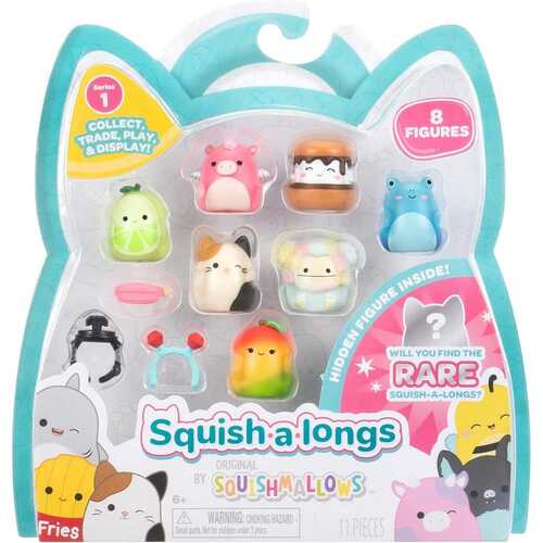 Squishmallows Squish-a-longs Series 1 8 Figures