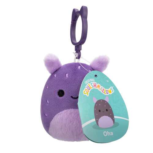 Squishmallows 9cm Mini Plush Oha Clip On