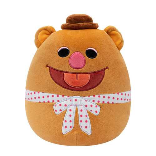 Squishmallows Muppets Fozzie Bear Plush 25cm