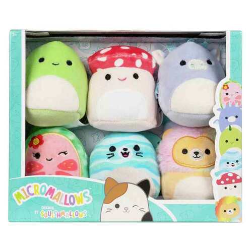 Squishmallows Micromallows Plush 6 Pack