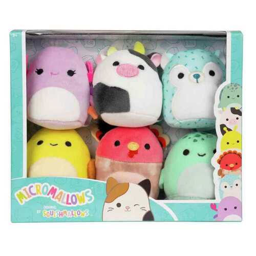 Squishmallows Micromallows Plush 6 Pack