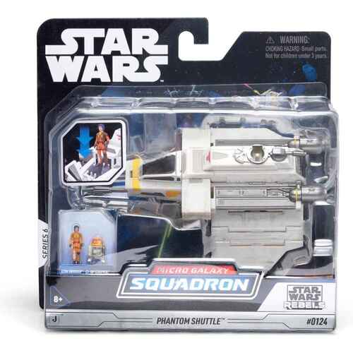 Star Wars Micro Galaxy Squadron The Rebels Phantom Shuttle S6 #0124