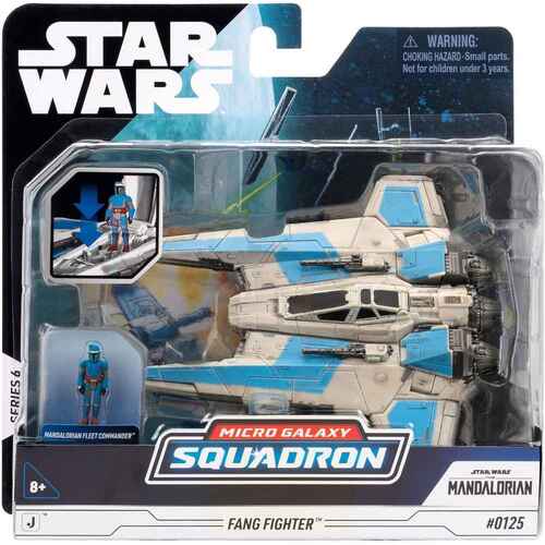 Star Wars Micro Galaxy Squadron The Mandalorian's Fang Fighter S6 #0125